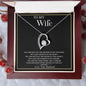 My Wife | The Beat Of My Heart - Forever Love Necklace