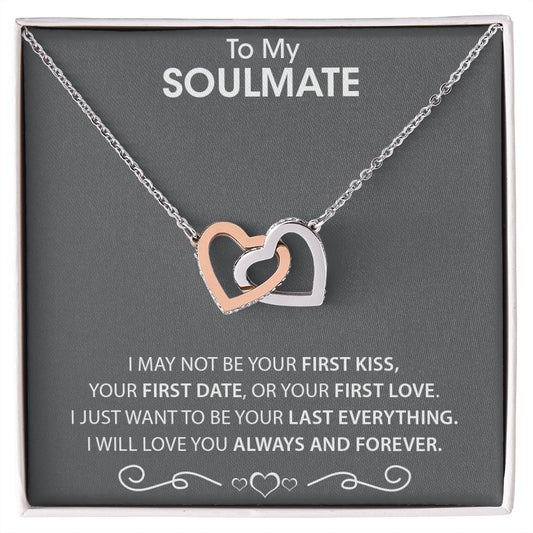 My Soulmate | Your Last Everything - Interlocking Hearts Necklace