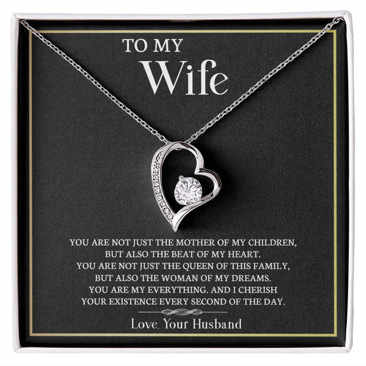 My Wife | The Beat Of My Heart - Forever Love Necklace